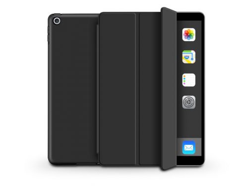 Apple iPad 10.2 (2019/2020/2021) tablet tok (Smart Case) on/off funkcióval      -Tech-Protect - fekete (ECO csomagolás)