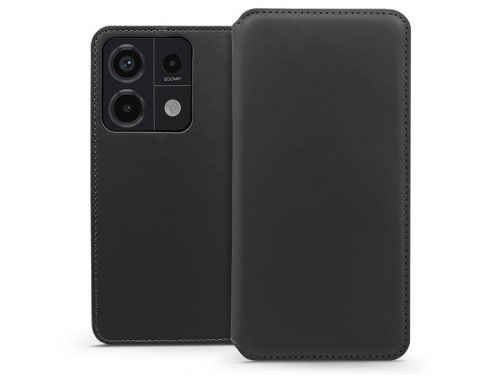 Xiaomi Redmi Note 13 Pro 5G/Poco X6 5G oldalra nyíló tok - Dual Pocket Flip -   fekete