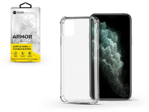 Apple iPhone 11 Pro szilikon hátlap - Roar Armor Gel - átlátszó