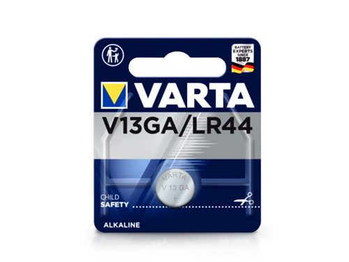 Varta V13GA/LR44 Alkaline gombelem - 1,5V - 1 db/csomag