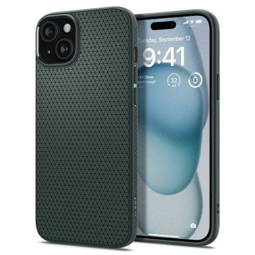 SPIGEN case LIQUID AIR for IPHONE 16 abbys green