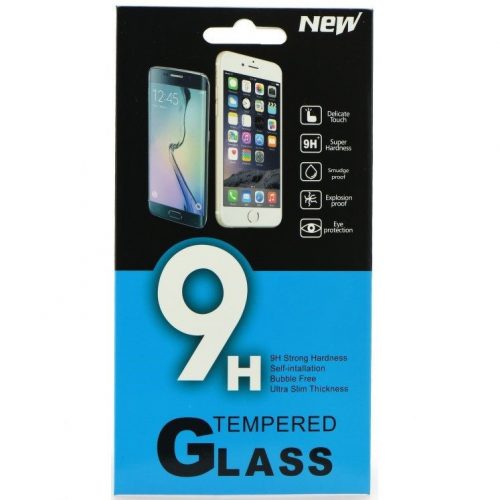 Apple iPhone 13 / 13 Pro / 14 / 16e, Kijelzővédő fólia, ütésálló fólia (az íves részre NEM hajlik rá!), Tempered Glass (edzett üveg), Clear